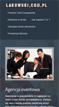 Mobile Screenshot of lakowski.com.pl